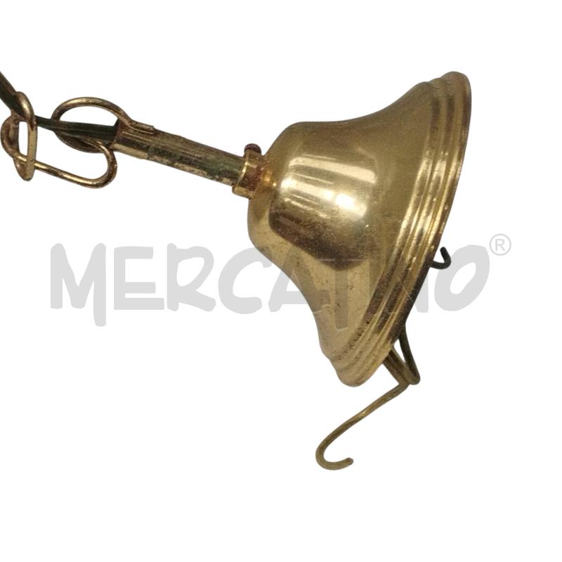 LAMPADARIO ANNI 80 1 LUX OTTONATO | Mercatino dell'Usato Moncalieri bengasi 4
