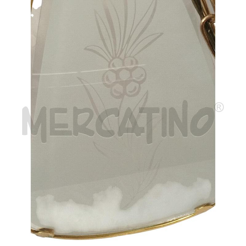 LAMPADARIO ANNI 80 1 LUX OTTONATO | Mercatino dell'Usato Moncalieri bengasi 5