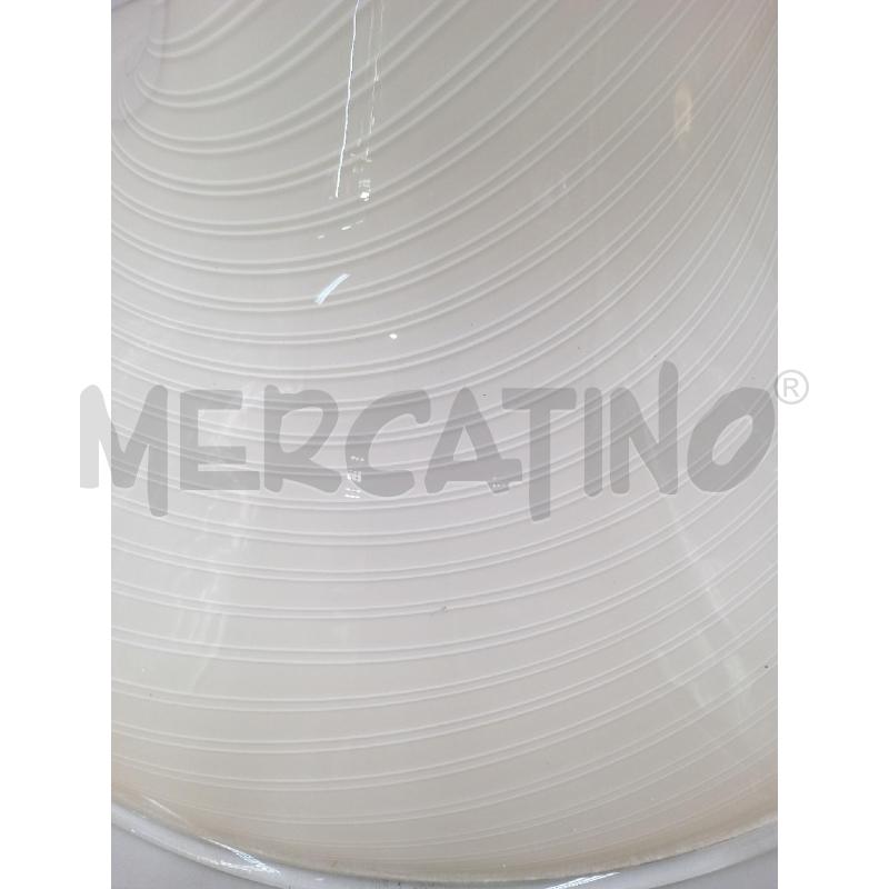 LAMPADARIO CAMPANA BEIGE MURANO CATENA OTTONE | Mercatino dell'Usato Moncalieri bengasi 3