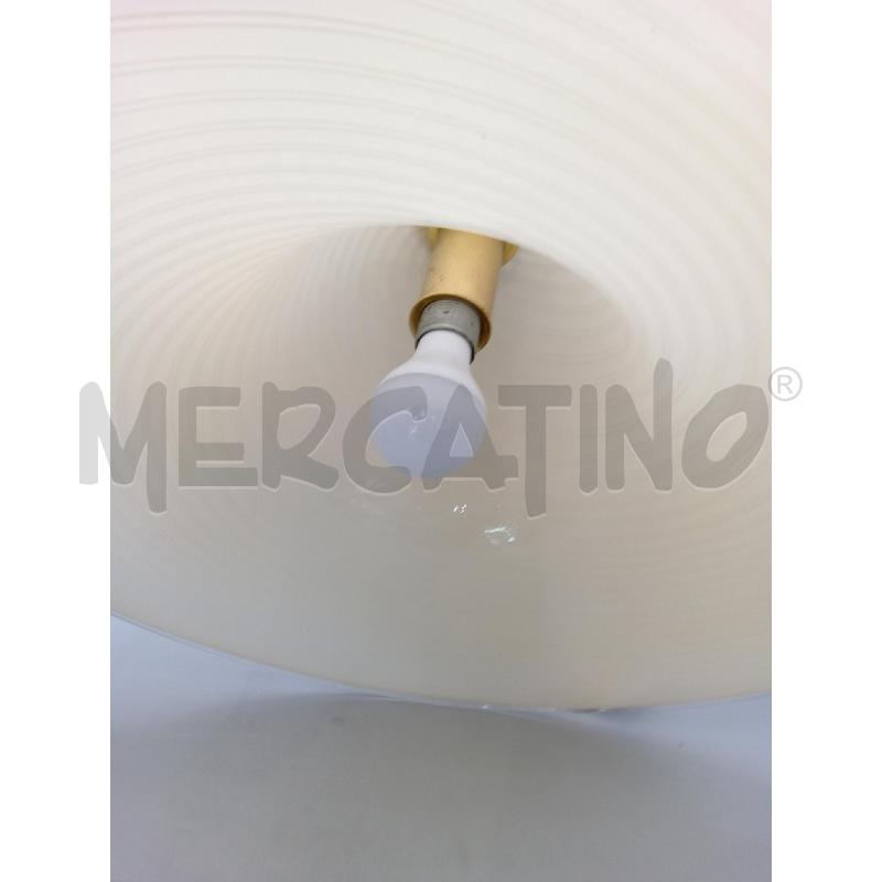 LAMPADARIO CAMPANA BEIGE MURANO CATENA OTTONE | Mercatino dell'Usato Moncalieri bengasi 4