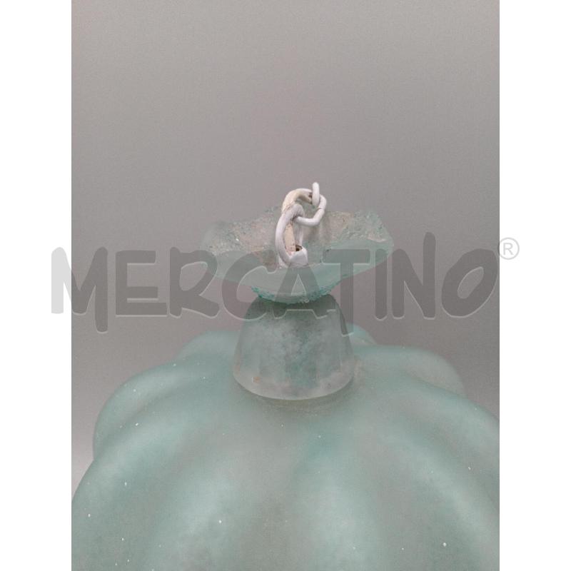 LAMPADARIO CAMPANA VETRO STILE MURANO OPACO INTERNO SATINATO  | Mercatino dell'Usato Moncalieri bengasi 2