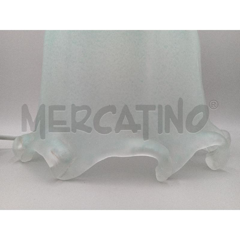 LAMPADARIO CAMPANA VETRO STILE MURANO OPACO INTERNO SATINATO  | Mercatino dell'Usato Moncalieri bengasi 3