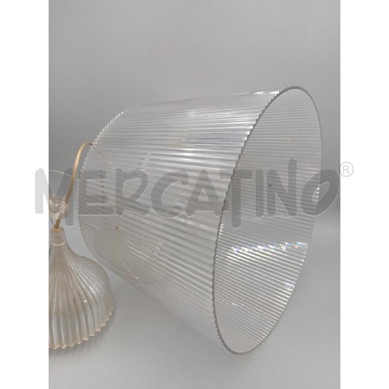 LAMPADARIO DESIGN KARTELL MOD GE TRASPARENTE  | Mercatino dell'Usato Moncalieri bengasi 1