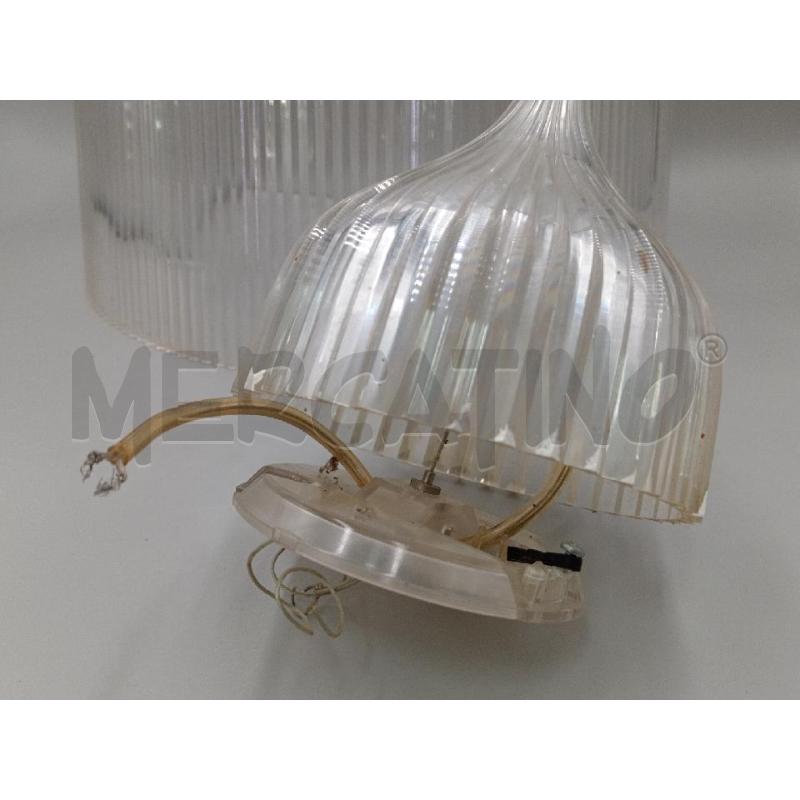 LAMPADARIO DESIGN KARTELL MOD GE TRASPARENTE  | Mercatino dell'Usato Moncalieri bengasi 4
