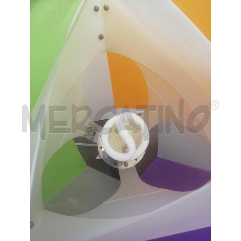 LAMPADARIO MODERNO FOGLI ACCARTOCCIATI | Mercatino dell'Usato Moncalieri bengasi 5