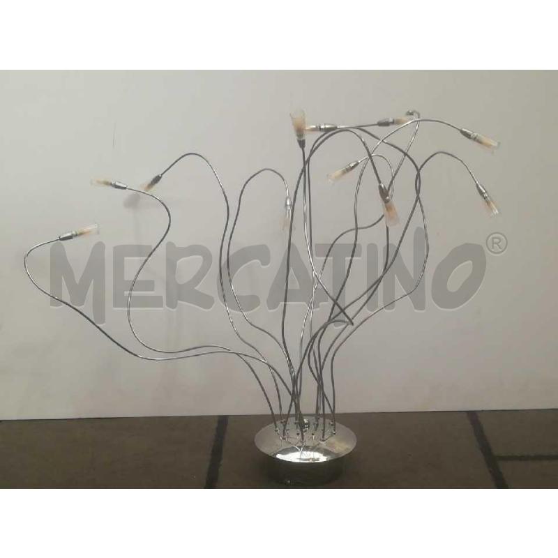 LAMPADARIO TENTACOLARE CROMATO METAL LUX | Mercatino dell'Usato Moncalieri bengasi 1