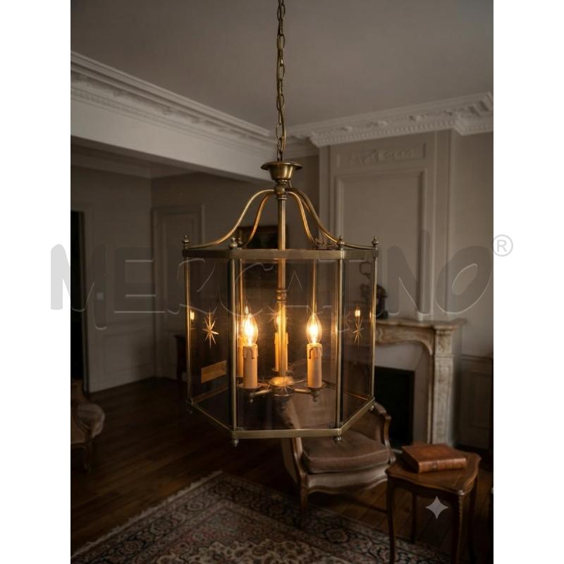 LAMPADARIO VETRO 1 LUX | Mercatino dell'Usato Moncalieri bengasi 1