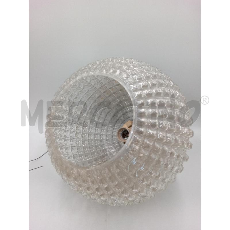 LAMPADARIO VETRO A SFERA | Mercatino dell'Usato Moncalieri bengasi 4