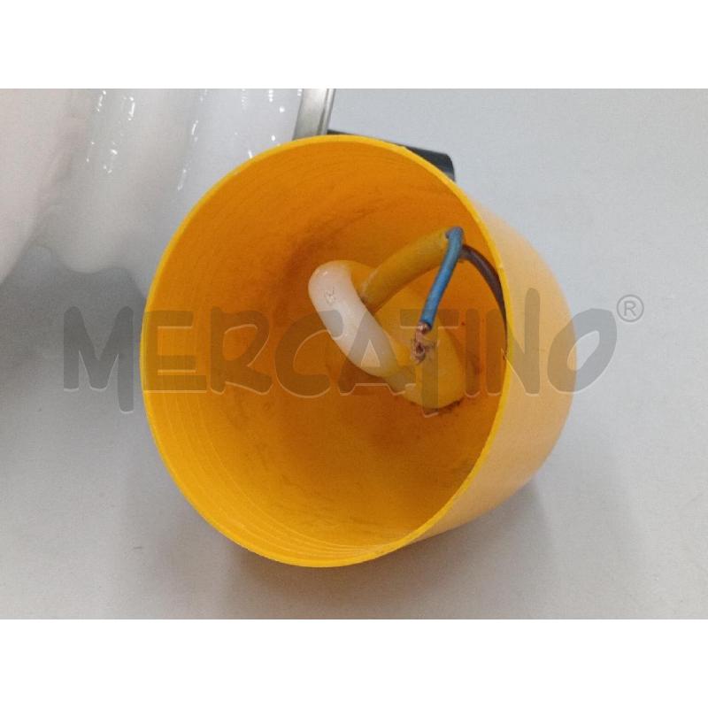 LAMPADARIO VINTAGE BOCCIA VETRO E BORDO GIALLO '70 | Mercatino dell'Usato Moncalieri bengasi 5