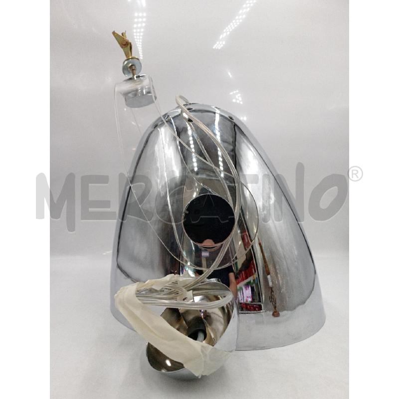 LAMPADARIO  CROMATO METALLO SEGNI MODELLO MICHI | Mercatino dell'Usato Moncalieri bengasi 3