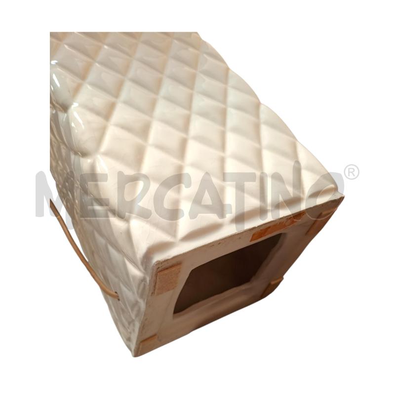 LAMPADA BASE CERAMICA BIANCA | Mercatino dell'Usato Moncalieri bengasi 3