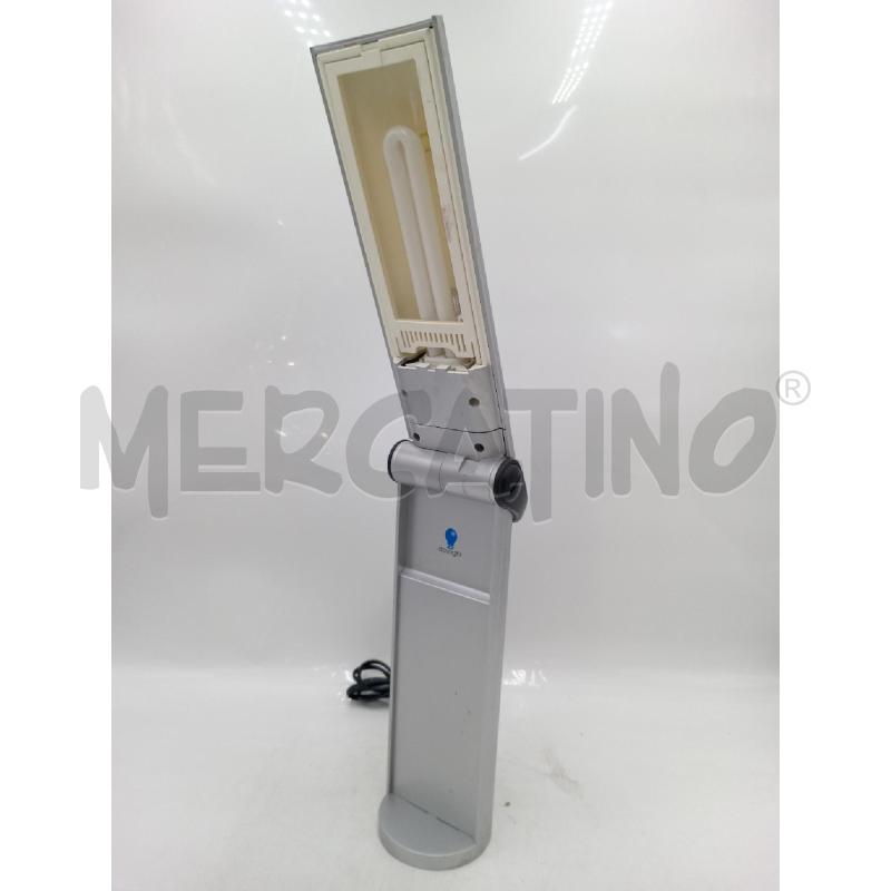 LAMPADA DA TAVOLO “TWIST” SILVER DAYLIGHT D33707 | Mercatino dell'Usato Moncalieri bengasi 2