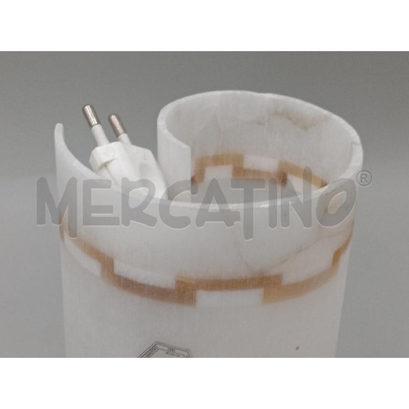 LAMPADA DA TAVOLO ALBASTRO BIANCO FORMA CURVA  | Mercatino dell'Usato Moncalieri bengasi 2