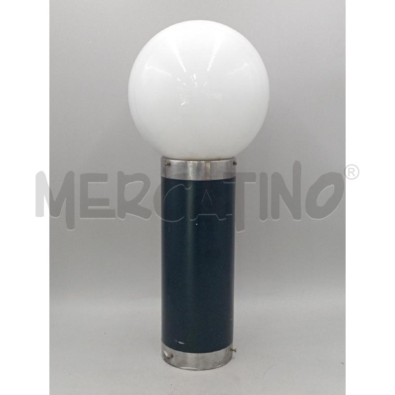 LAMPADA DA TAVOLO BASE CILINDRICO NERO | Mercatino dell'Usato Moncalieri bengasi 1