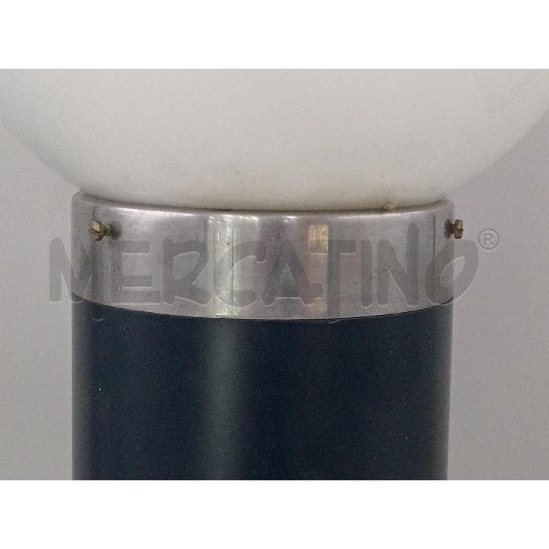 LAMPADA DA TAVOLO BASE CILINDRICO NERO | Mercatino dell'Usato Moncalieri bengasi 3