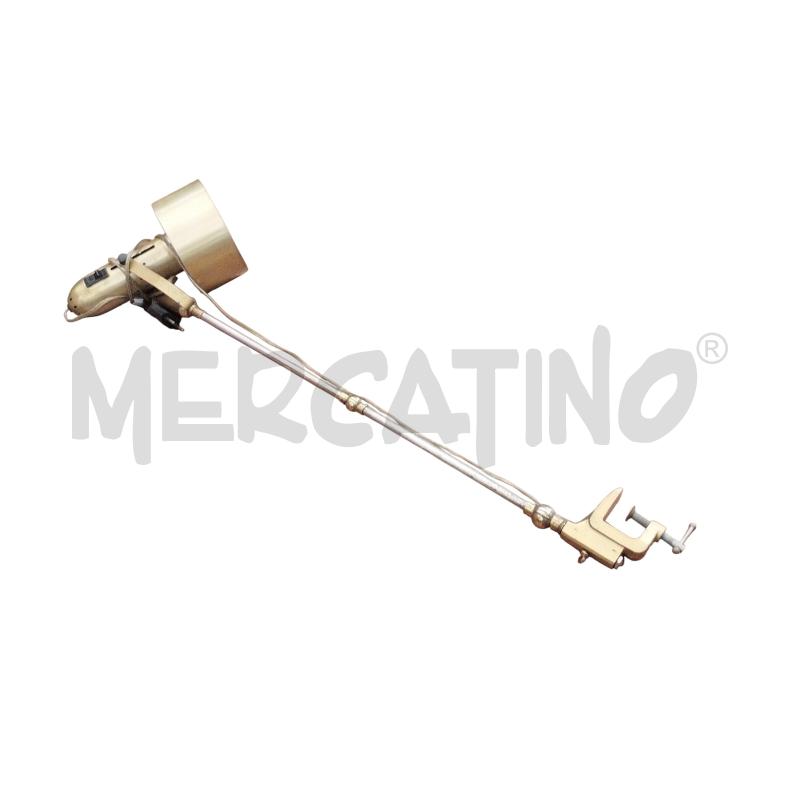 LAMPADA DA TAVOLO C/BASE PINZA REGOLABILE STILE DESIGN | Mercatino dell'Usato Moncalieri bengasi 4