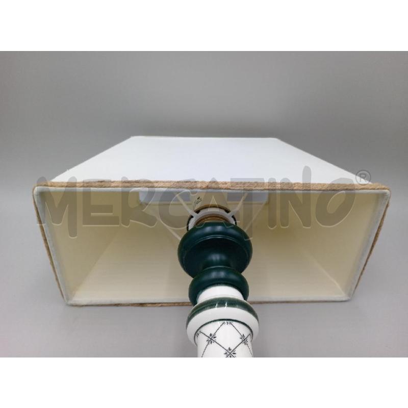 LAMPADA DA TAVOLO CERAMICA LEGNO | Mercatino dell'Usato Moncalieri bengasi 4