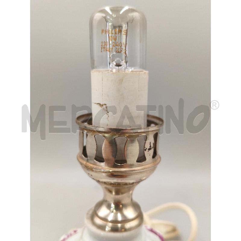 LAMPADA DA TAVOLO CERAMICA SILVER | Mercatino dell'Usato Moncalieri bengasi 2