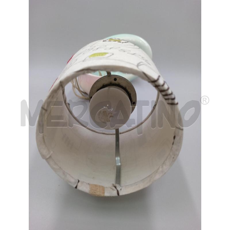LAMPADA DA TAVOLO CERAMICA VIBI TORINO FUNZIONANTE C/ALCUNE SBECCATURE  | Mercatino dell'Usato Moncalieri bengasi 2
