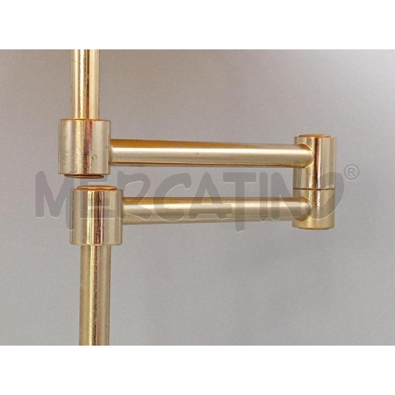 LAMPADA DA TAVOLO IILMO SERIE BRIDGE CLASSE 1 SIMIL MARMORIZZATA VERDE C/PARALUME LARGO | Mercatino dell'Usato Moncalieri bengasi 3