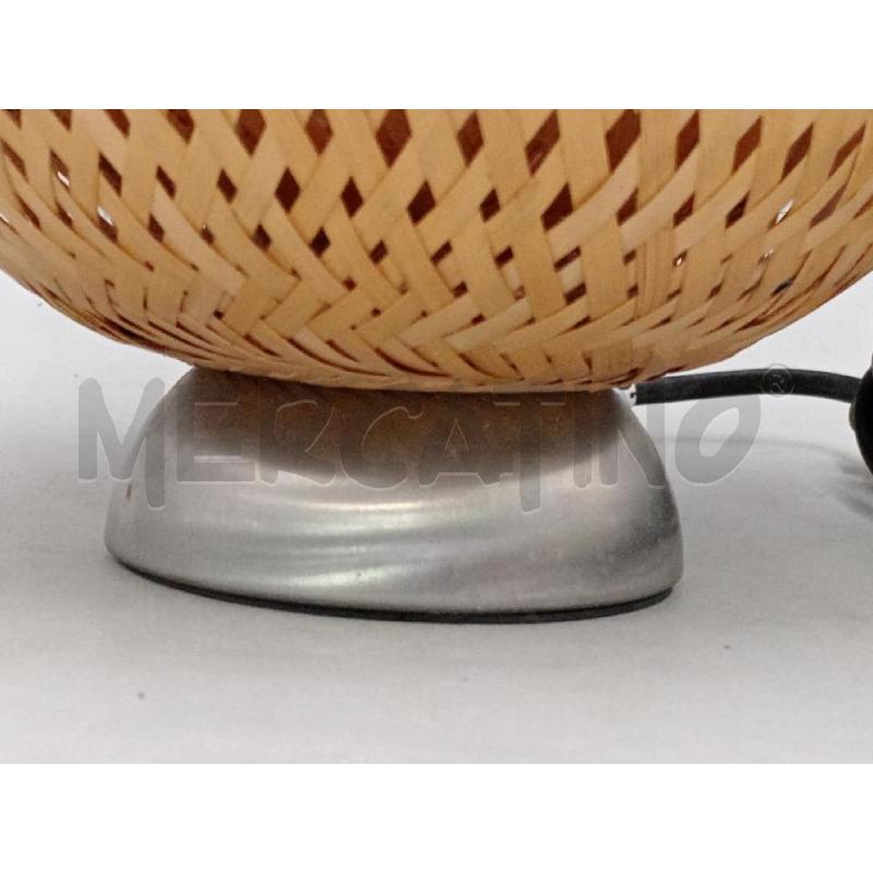 LAMPADA DA TAVOLO IKEA VIMINI  | Mercatino dell'Usato Moncalieri bengasi 2