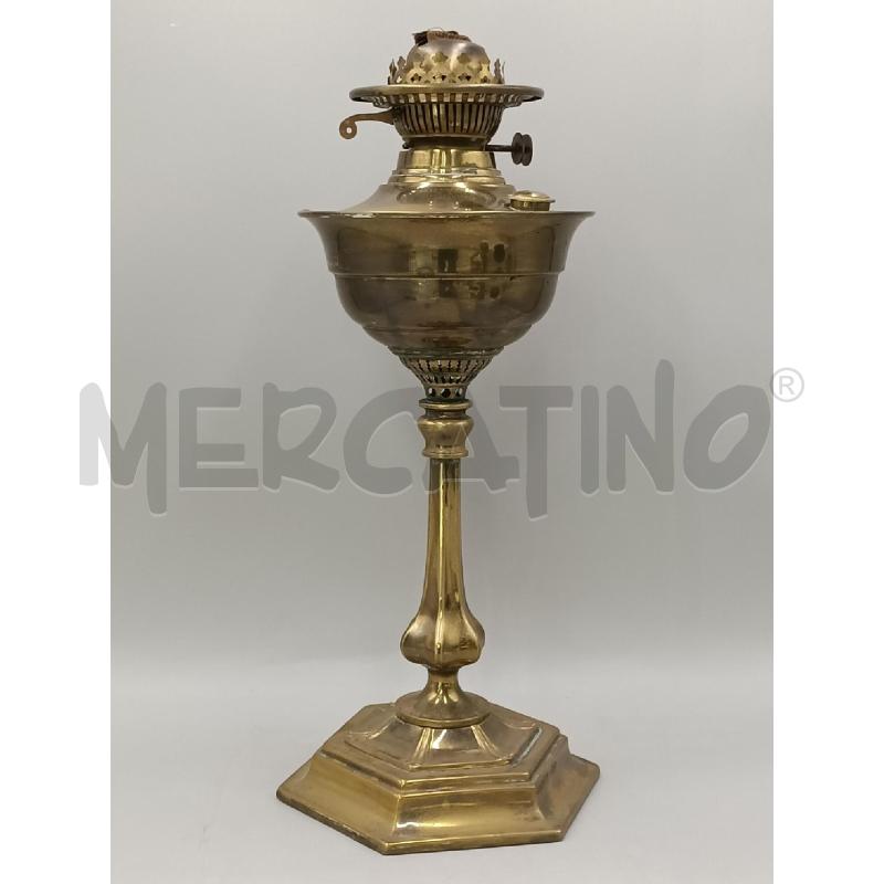 LAMPADA DA TAVOLO METALLO DORATO SENZA CANULA SUPERIORE  | Mercatino dell'Usato Moncalieri bengasi 1