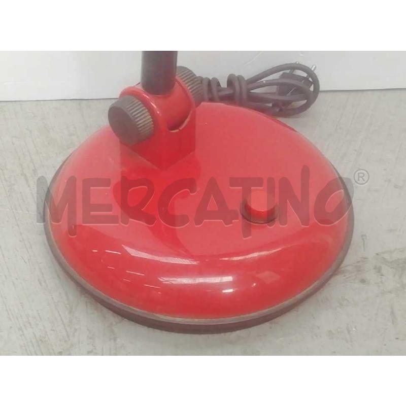 LAMPADA DA TAVOLO ROSSA ALTA | Mercatino dell'Usato Moncalieri bengasi 2