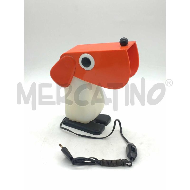 LAMPADA DA TAVOLO RUFUS THE DOG FERNANDO CASSETTA ANNI 70 | Mercatino dell'Usato Moncalieri bengasi 1