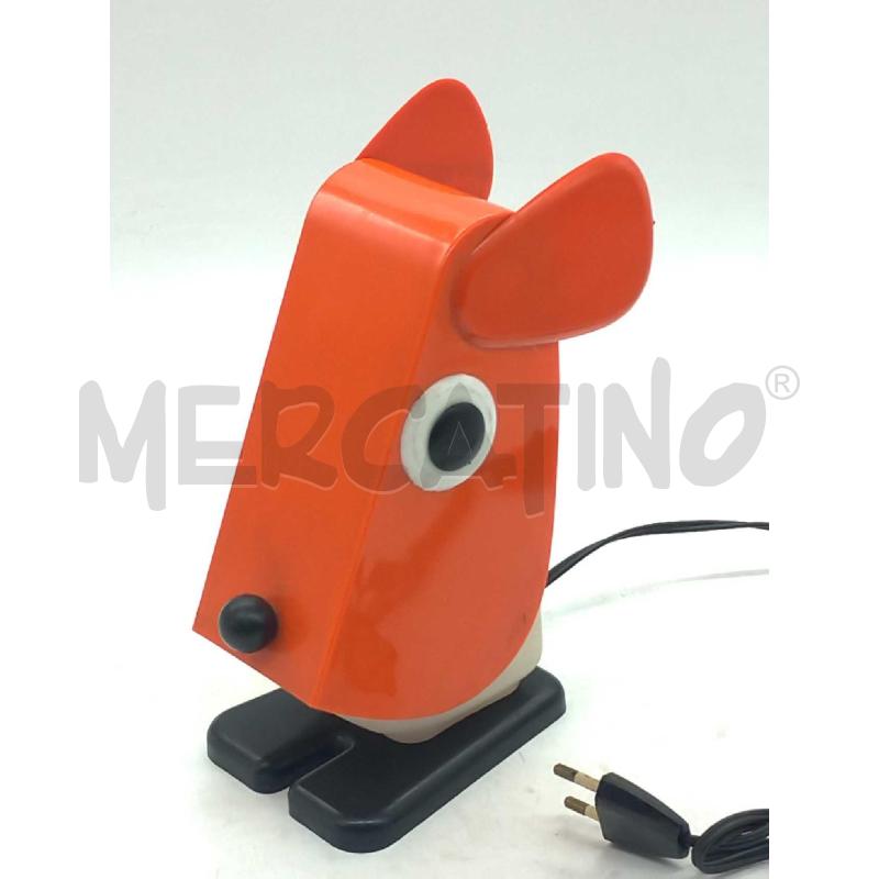 LAMPADA DA TAVOLO RUFUS THE DOG FERNANDO CASSETTA ANNI 70 | Mercatino dell'Usato Moncalieri bengasi 3