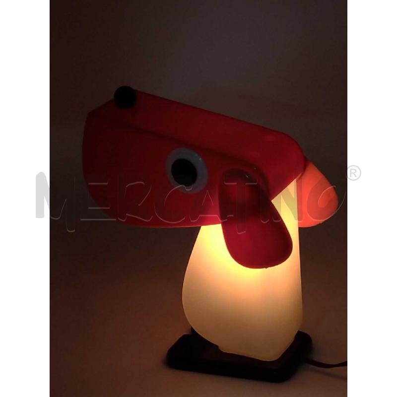 LAMPADA DA TAVOLO RUFUS THE DOG FERNANDO CASSETTA ANNI 70 | Mercatino dell'Usato Moncalieri bengasi 5