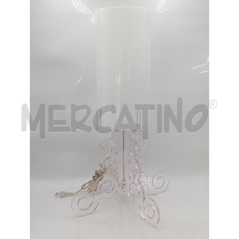 LAMPADA DA TAVOLO TRUCIOLO H.60 GRANDE FILATA PLEXIGLASS | Mercatino dell'Usato Moncalieri bengasi 1