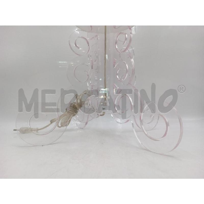 LAMPADA DA TAVOLO TRUCIOLO H.60 GRANDE FILATA PLEXIGLASS | Mercatino dell'Usato Moncalieri bengasi 2