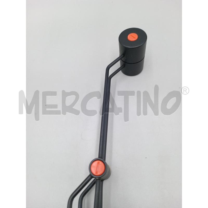 LAMPADA DA TAVOLO VINTAGE STRUTTURA METALLO NERO C/MORSETTO E TRASFORMATORE ACC 2  | Mercatino dell'Usato Moncalieri bengasi 4