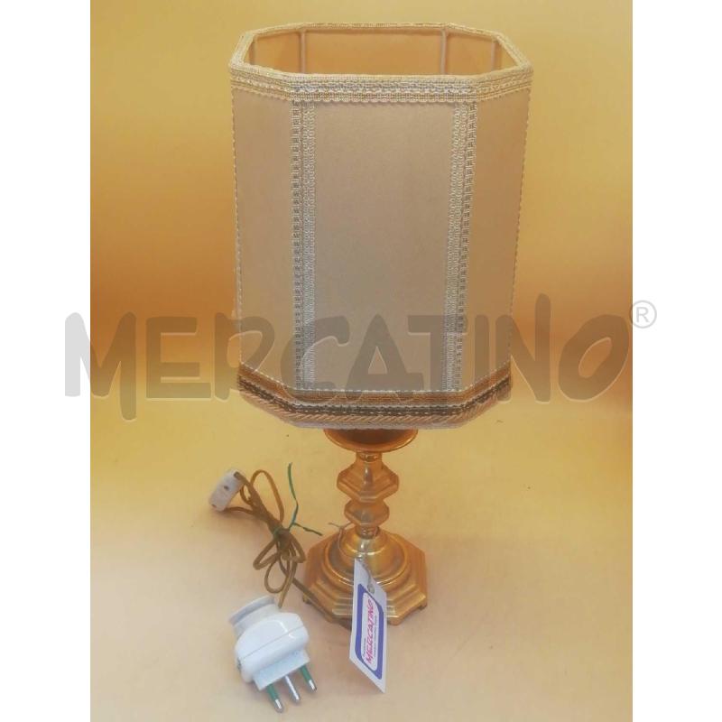 LAMPADA DORATA LUMI H. 44 | Mercatino dell'Usato Moncalieri bengasi 1