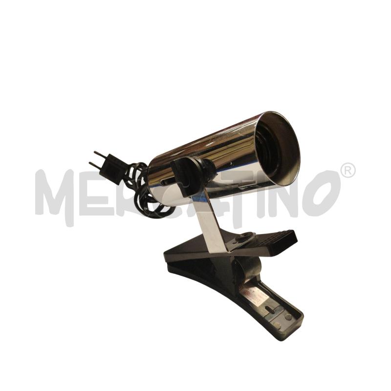 LAMPADA FERETTO DESIGN TARGETTI CROMATO A PINZA  | Mercatino dell'Usato Moncalieri bengasi 2