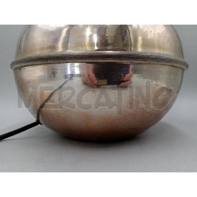 LAMPADA METALLO SILVER PAMCIUTA CON PARALUME IKEA | Mercatino dell'Usato Moncalieri bengasi 3