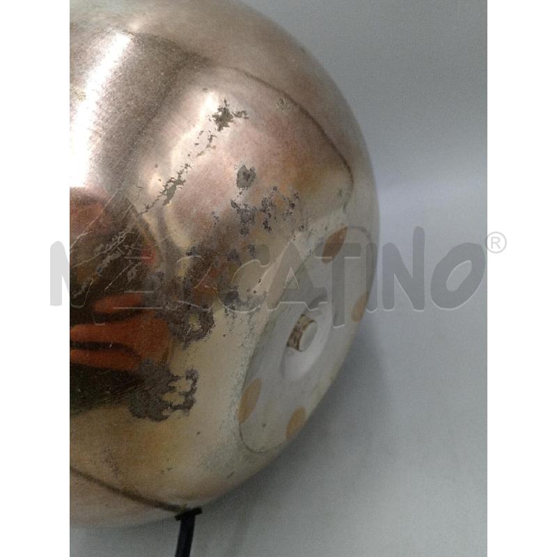 LAMPADA METALLO SILVER PAMCIUTA CON PARALUME IKEA | Mercatino dell'Usato Moncalieri bengasi 4