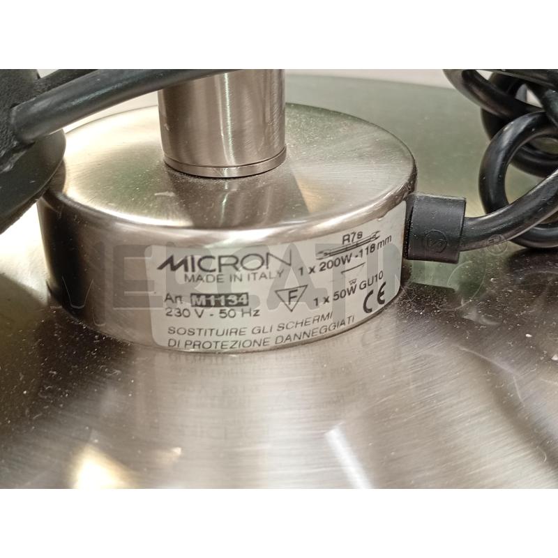 LAMPADA MICRON NICE M1134 LAMPADA DA TERRA CON LUCE DA LETTURA | Mercatino dell'Usato Moncalieri bengasi 4