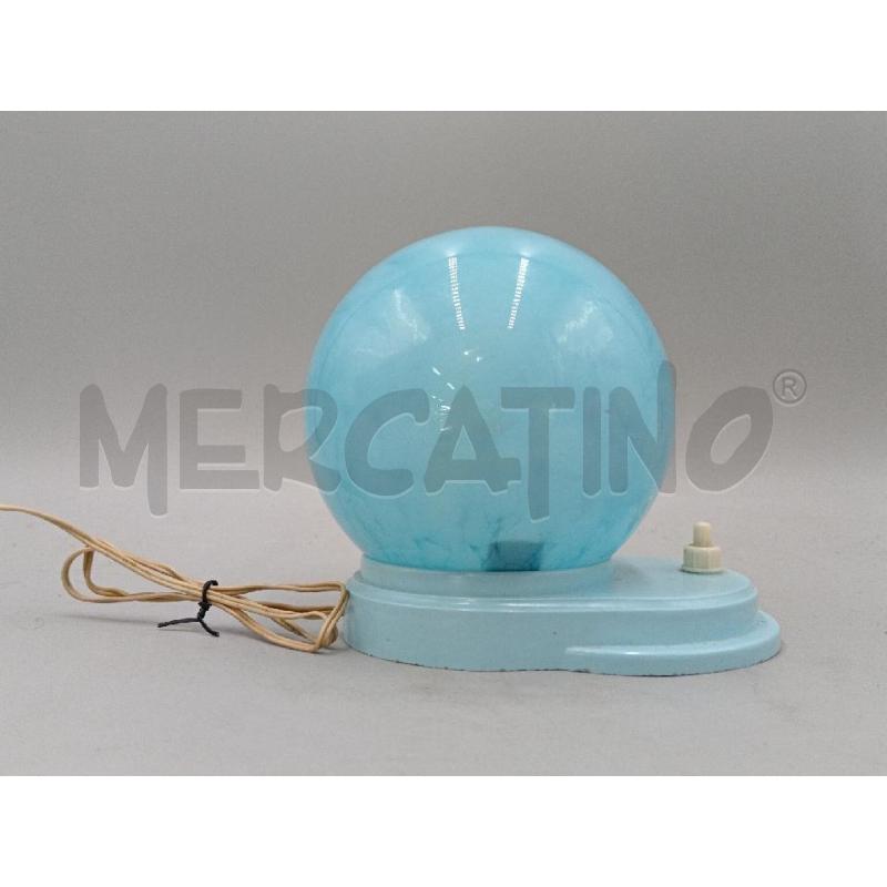 LAMPADA PALLA COLORATA BASE BACHELITE  | Mercatino dell'Usato Moncalieri bengasi 1
