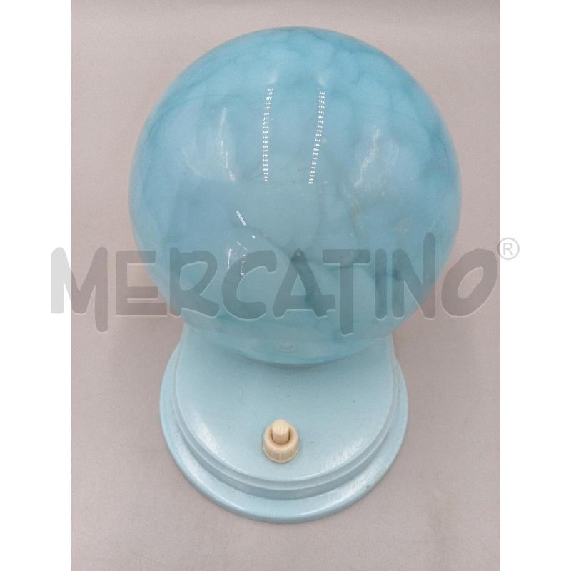 LAMPADA PALLA COLORATA BASE BACHELITE  | Mercatino dell'Usato Moncalieri bengasi 3