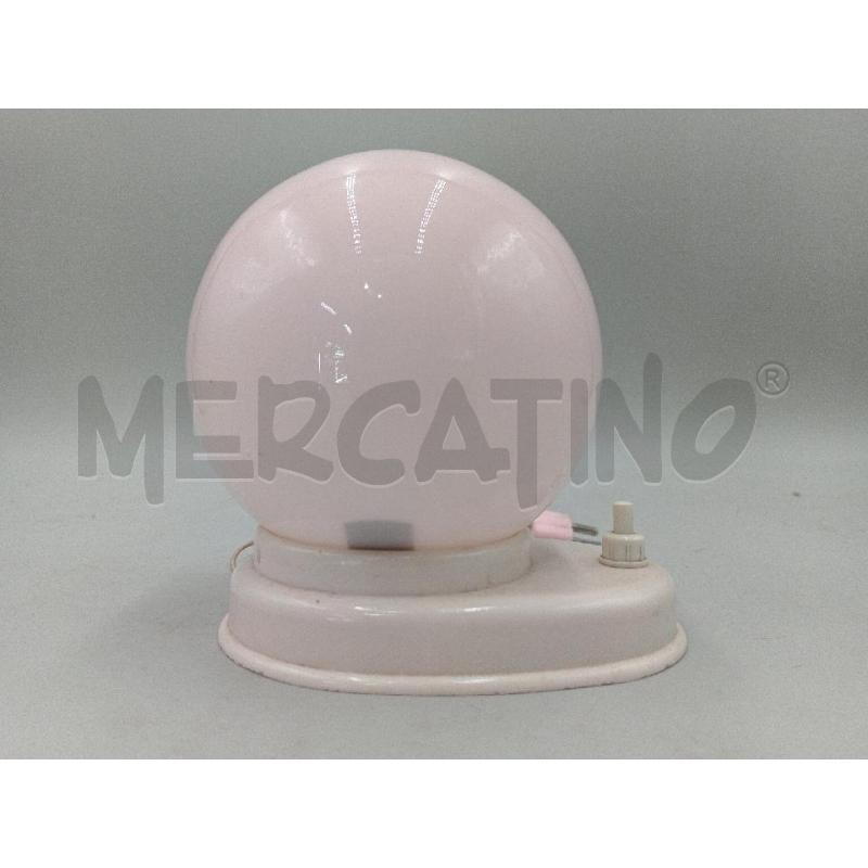 LAMPADA PALLA COLORATA BASE BACHELITE | Mercatino dell'Usato Moncalieri bengasi 1