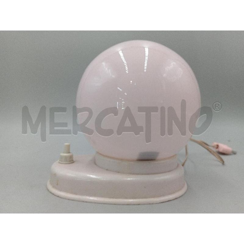 LAMPADA PALLA COLORATA BASE BACHELITE | Mercatino dell'Usato Moncalieri bengasi 2
