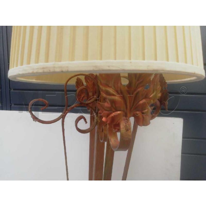 LAMPADA PIANTANA FERRO BATTUTO | Mercatino dell'Usato Moncalieri bengasi 4