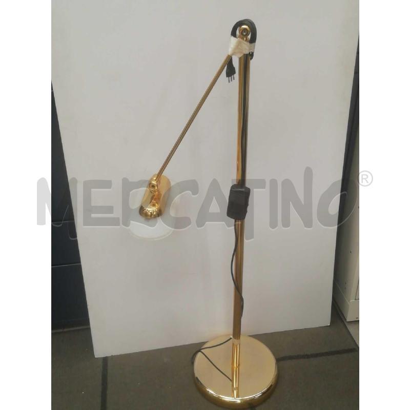 LAMPADA PIANTANA REGOLABILE OTTONE  | Mercatino dell'Usato Moncalieri bengasi 1