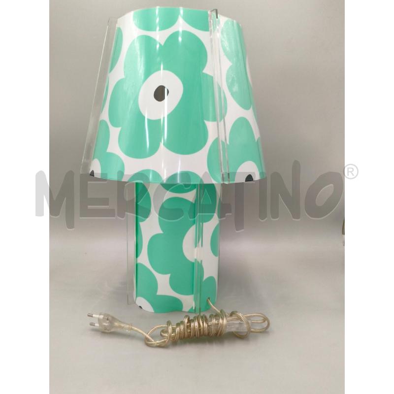 LAMPADA PLASTICA FIORI | Mercatino dell'Usato Moncalieri bengasi 2