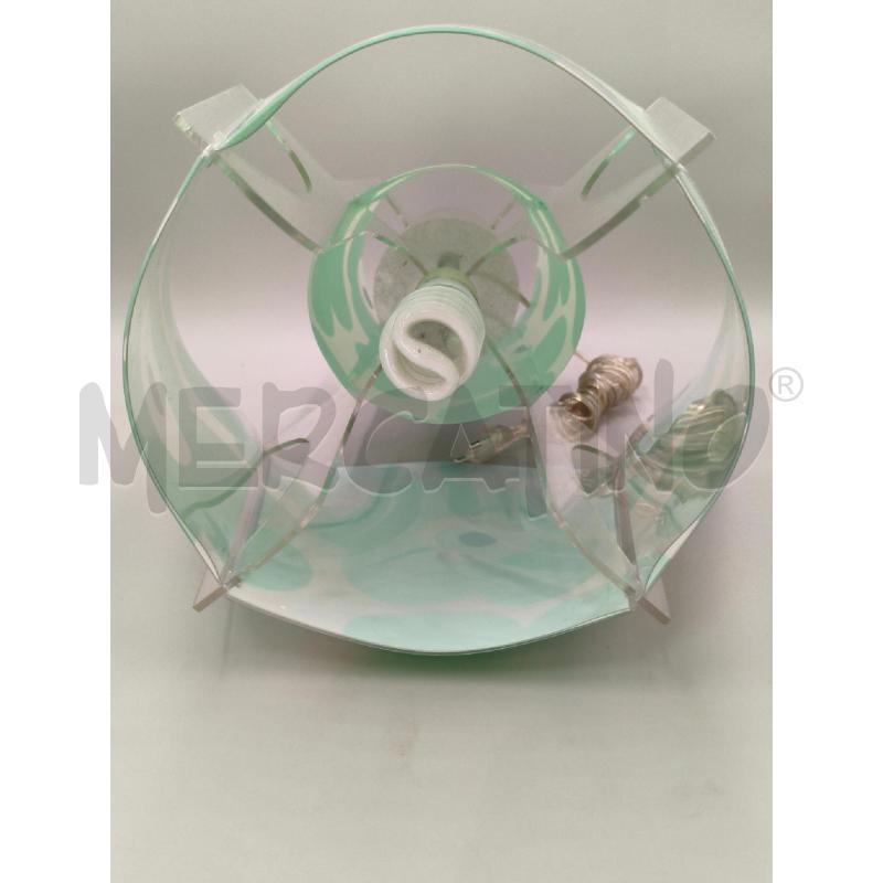 LAMPADA PLASTICA FIORI | Mercatino dell'Usato Moncalieri bengasi 3