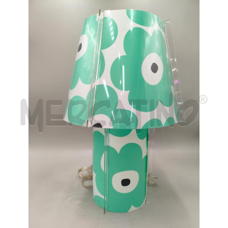 LAMPADA PLASTICA FIORI | Mercatino dell'Usato Moncalieri bengasi 4
