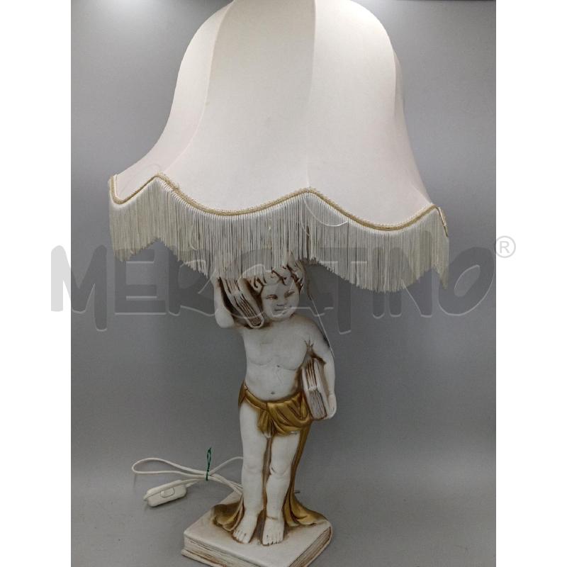 LAMPADA TAVOLO CERAMICA PUTTO H. 70 | Mercatino dell'Usato Moncalieri bengasi 1