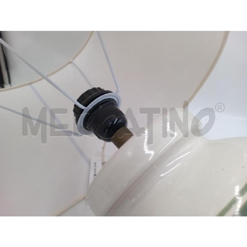 LAMPADA TAVOLO CERAMICA RIGHE H. 56 | Mercatino dell'Usato Moncalieri bengasi 4