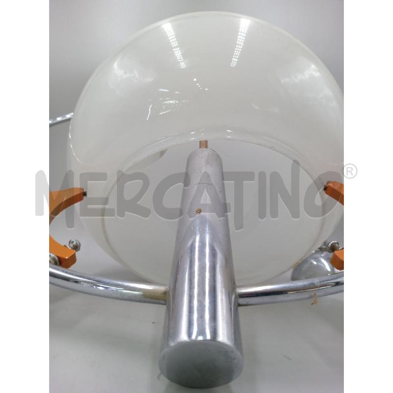 LAMPADA VETRO CROMATO SPACE AGE | Mercatino dell'Usato Moncalieri bengasi 3